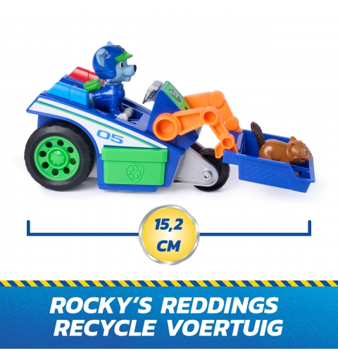 PAW Patrol - Search & Rescue Rockys Rettungs-Fahrzeug mit 2 Figuren