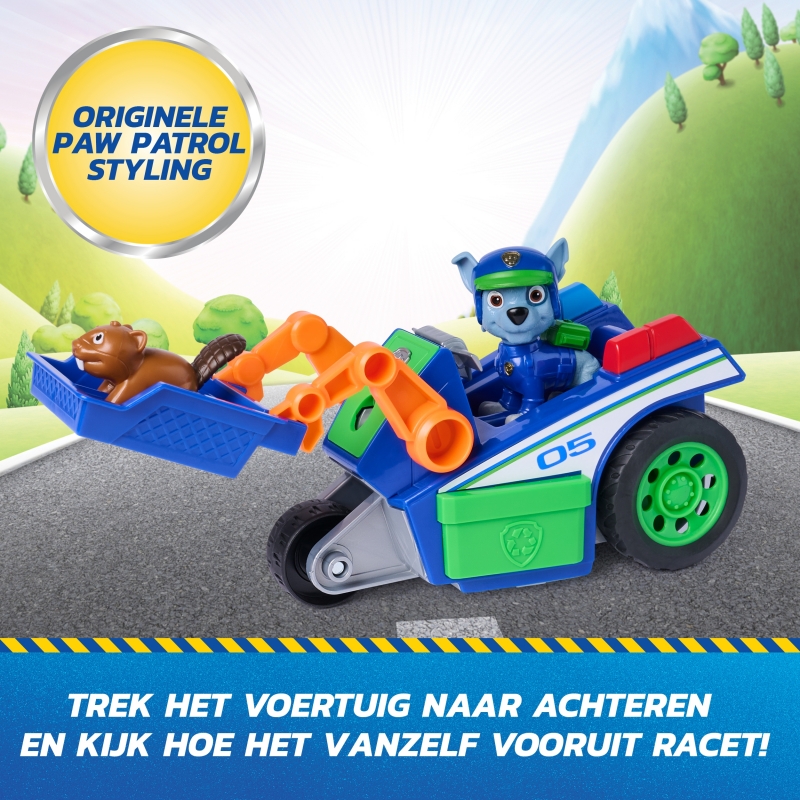 PAW Patrol - Search & Rescue Rockys Rettungs-Fahrzeug mit 2 Figuren