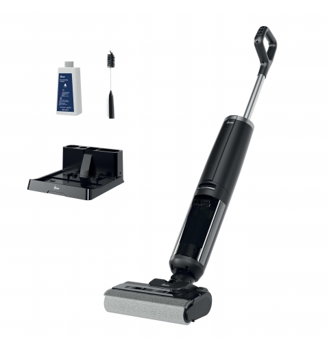 Hoover HW300 011 2-in-1-Stabstaubsauger Akku Trocken&Nass HEPA Beutellos 0,5 l 220 W Schwarz, Silber