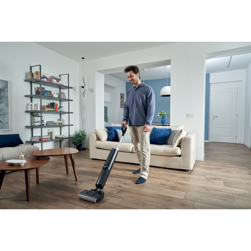 Hoover HW300 011 2-in-1 stick vacuum Battery Dry&wet HEPA Bagless 0.5 L 220 W Black, Silver