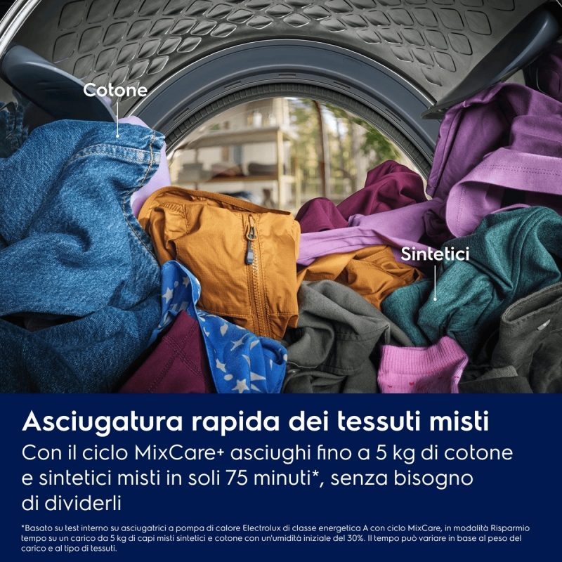 Electrolux EW9H41AY sèche-linge Pose libre Charge avant 10 kg Blanc