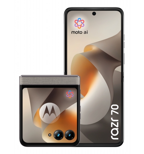 Motorola razr 70 (8 256GB, Doppia camera 50MP, Display interno FHD+ 6.9" 120Hz e esterno 3.62", MediaTek Dimensity 7450X,