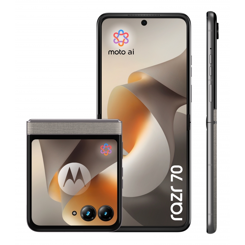 Motorola razr 70 (8 256GB, Doppia camera 50MP, Display interno FHD+ 6.9" 120Hz e esterno 3.62", MediaTek Dimensity 7450X,