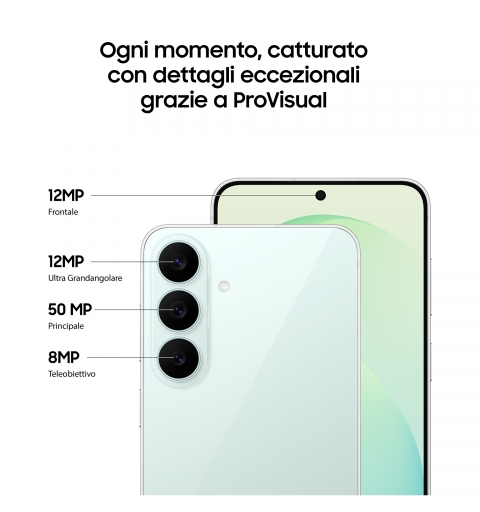 Samsung Galaxy SM-S741BLGDEUE smartphone 17 cm (6.7") Doppia SIM Android 17 5G USB tipo-C 128 GB 4900 mAh Verde