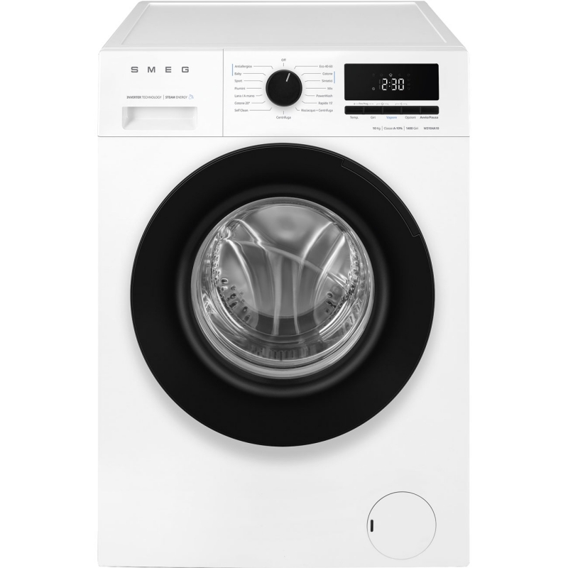Smeg W3104A10 machine à laver Charge avant 10 kg 1400 tr min Blanc