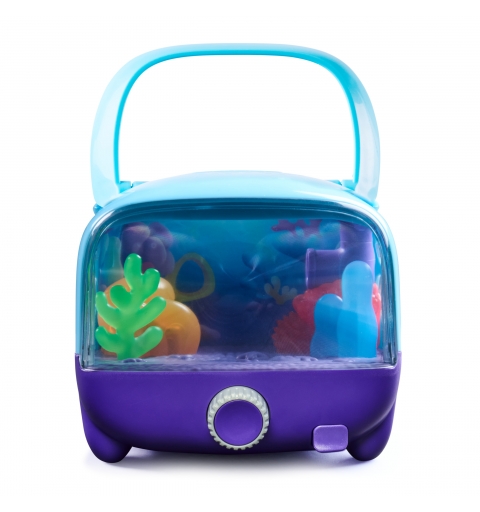 Bitzee , Aquarium, tanque de mascotas digitales interactivas con 30 criaturas marinas virtuales, gran pantalla y luces led,
