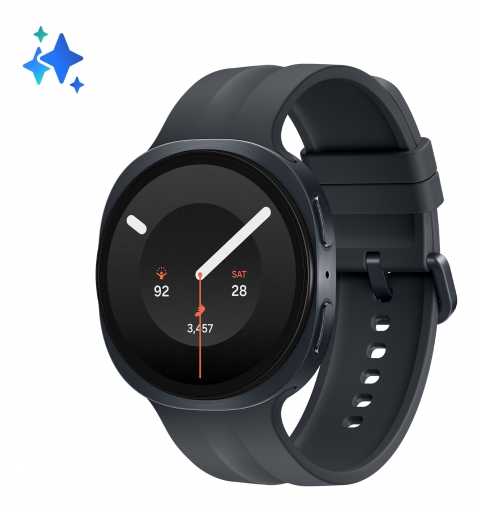 Samsung Galaxy Watch9, 44mm, Graphite, Bluetooth, Design sottile anti-urto, guida al sonno, coaching salute, benessere