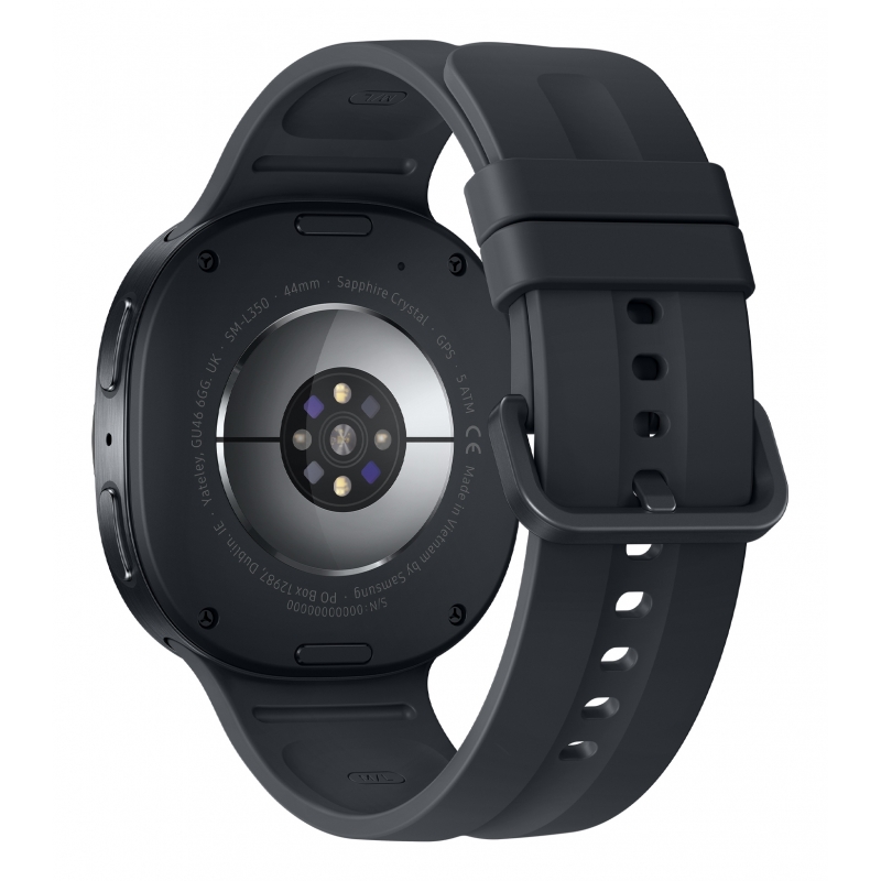 Samsung Galaxy Watch9, 44mm, Graphite, Bluetooth, Design sottile anti-urto, guida al sonno, coaching salute, benessere
