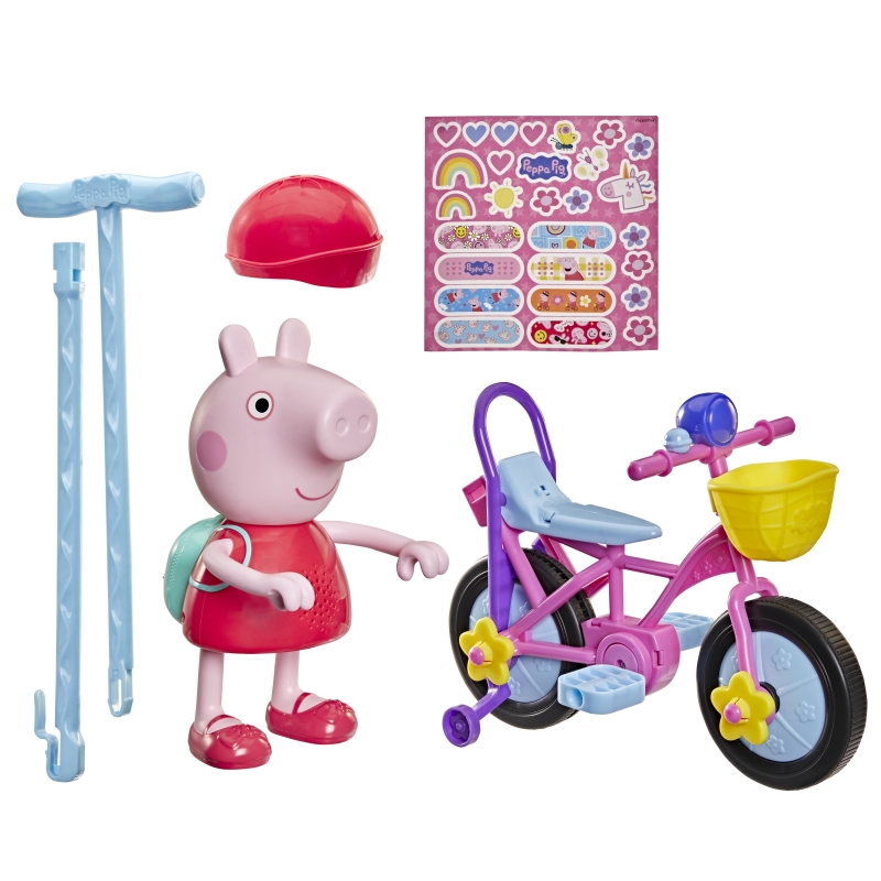 Peppa Pig Pedaleando con