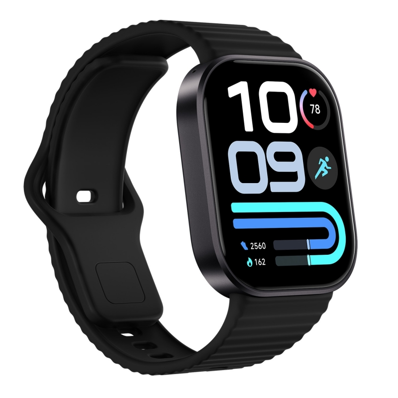 Xiaomi REDMI WATCH 6 LITE 4,98 cm (1.96") AMOLED Numérique 410 x 502 pixels Écran tactile Noir GPS (satellite)