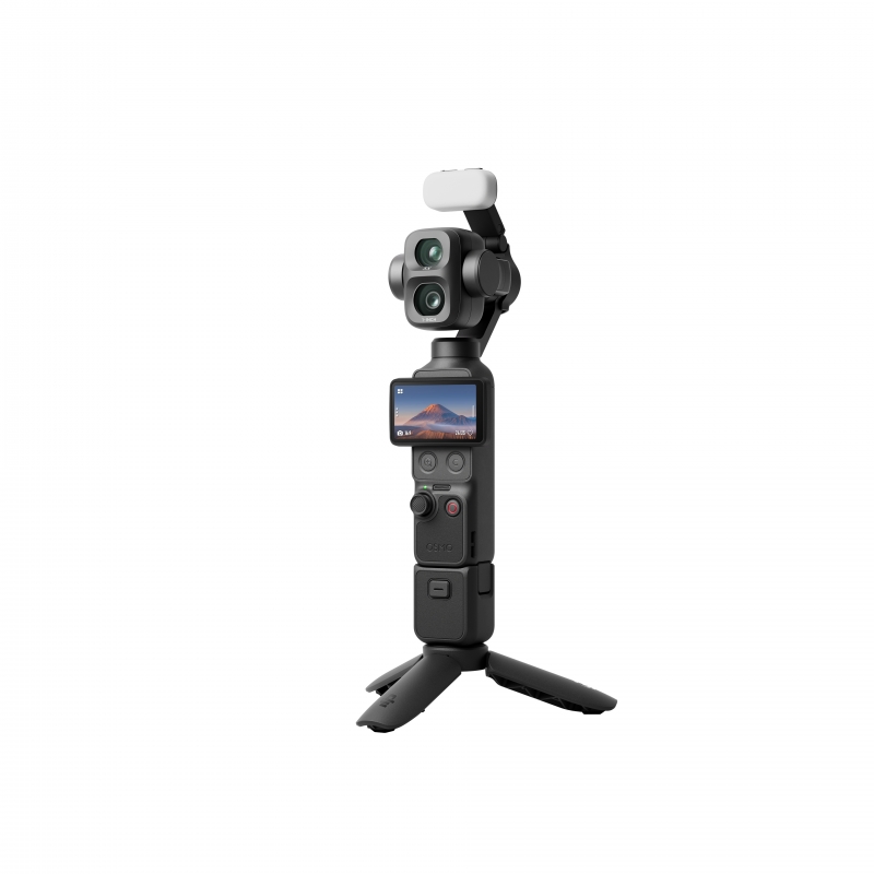 DJI Osmo Pocket 4P Kamera mit Aufhängung 4K Ultra HD 37 MP WLAN Schwarz
