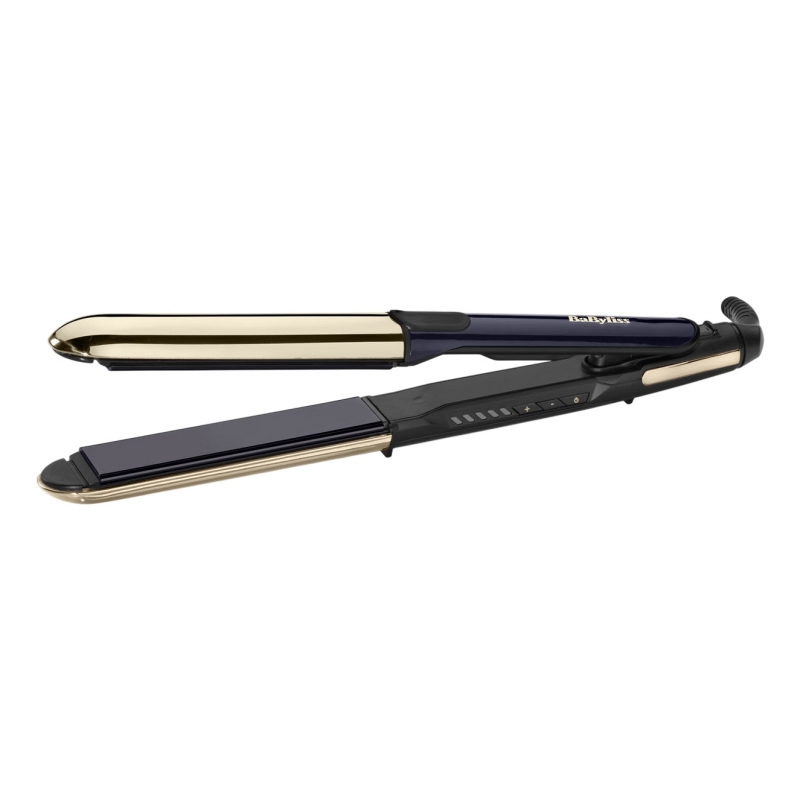 BaByliss ST484E messa in piega Piastra per capelli Caldo Nero, Oro 3,3 m