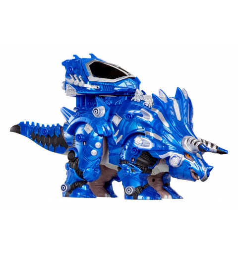 MGA Entertainment Armorsaurs Armor-Up Dinosaur- Triceratops - Cobalt