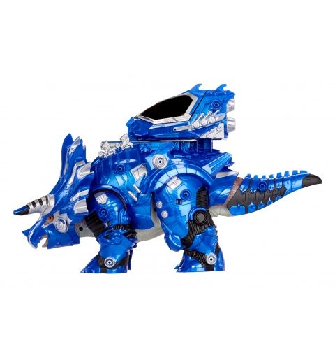 MGA Entertainment Armorsaurs Armor-Up Dinosaur- Triceratops - Cobalt