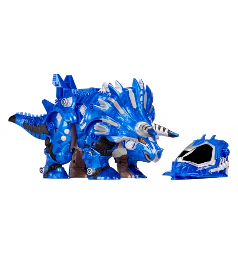 MGA Entertainment Armorsaurs Armor-Up Dinosaur- Triceratops - Cobalt