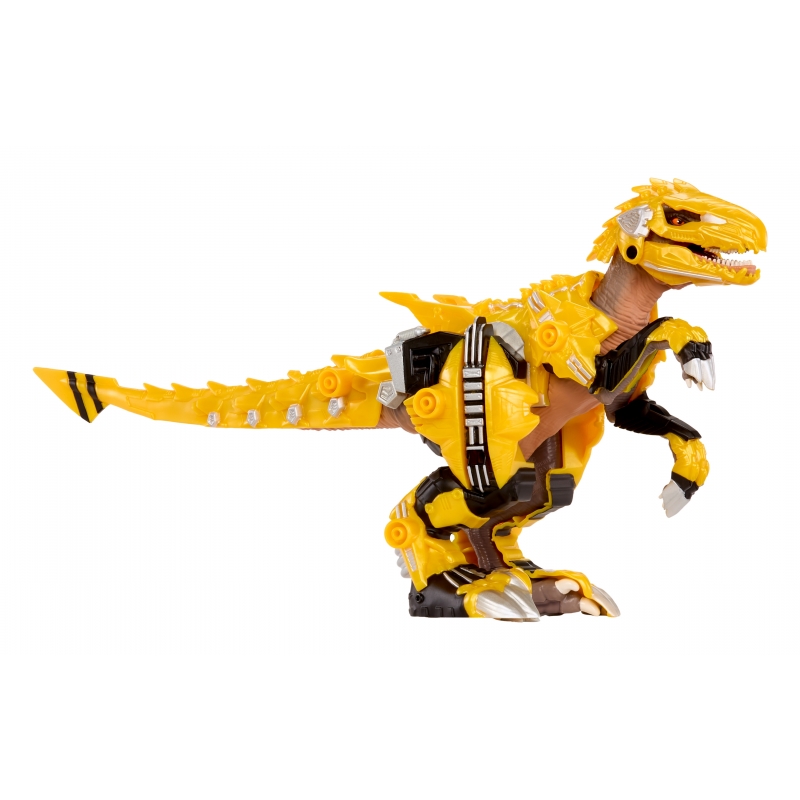 MGA Entertainment Armorsaurs Armosaurs Armor-Up Dinosaur- Yellow Raptor - Blaze