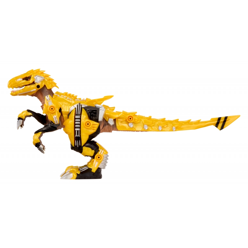 MGA Entertainment Armorsaurs Armosaurs Armor-Up Dinosaur- Yellow Raptor - Blaze