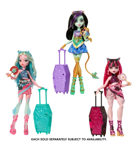 Monster High Skulltimate Secrets Gore-geous Oasis Playsets with Doll and Accessories
