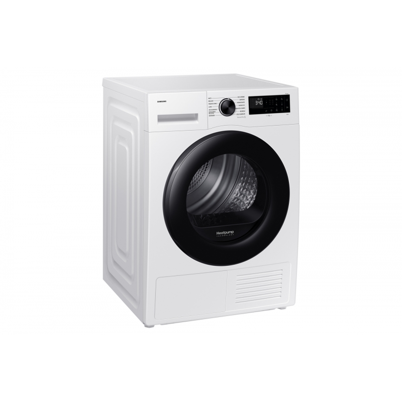Samsung Asciugatrice Crystal EcoDry 8 kg Cl. C secadora Independiente Carga frontal Blanco