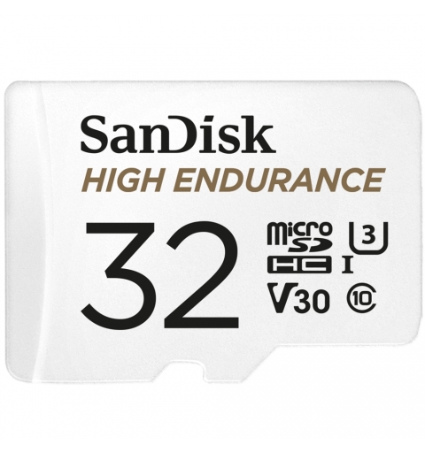 SanDisk High Endurance 32 GB MicroSDHC UHS-I Classe 10