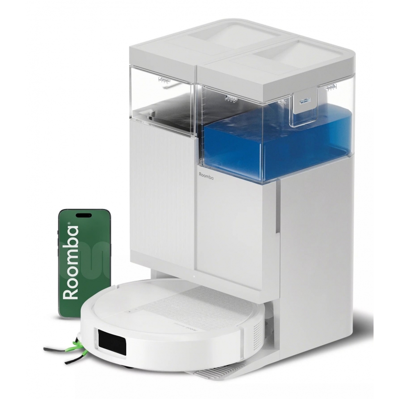 iRobot Roomba Plus 515 Combo Roboter + AutoWash Dock Weiß