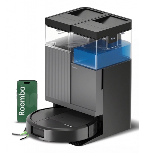 iRobot Roomba Plus 415 Combo Roboter + AutoWash Dock Black