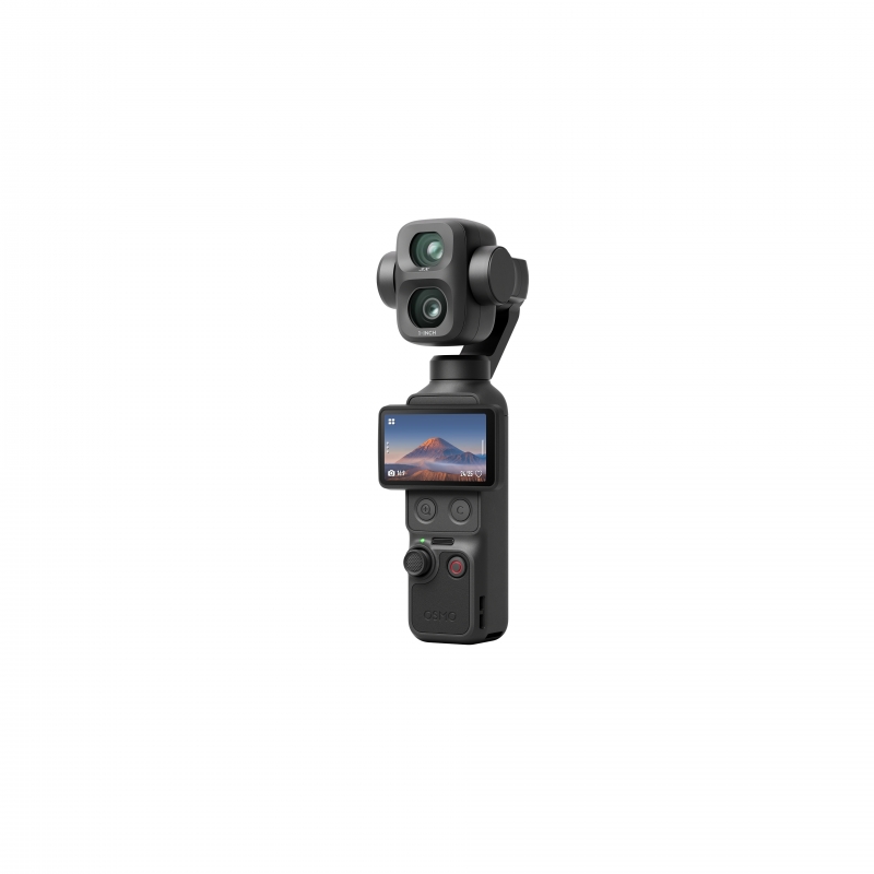 DJI Osmo Pocket 4P fotocamera a sospensione cardanica 4K Ultra HD 37 MP Wi-Fi Nero