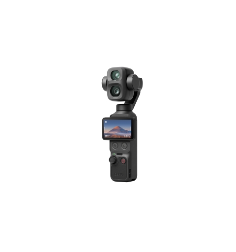 DJI Osmo Pocket 4P fotocamera a sospensione cardanica 4K Ultra HD 37 MP Wi-Fi Nero