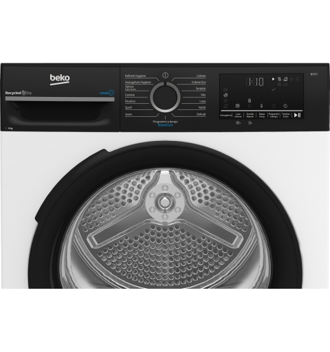 Beko BMEPT481SBI_IT Wäschetrockner Freistehend Frontlader 8 kg Weiß