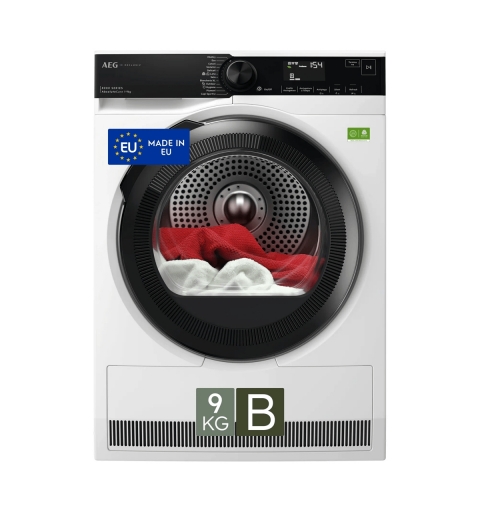 AEG Series 8000 XTR8HBGH9B sèche-linge Pose libre Charge avant 9 kg Blanc