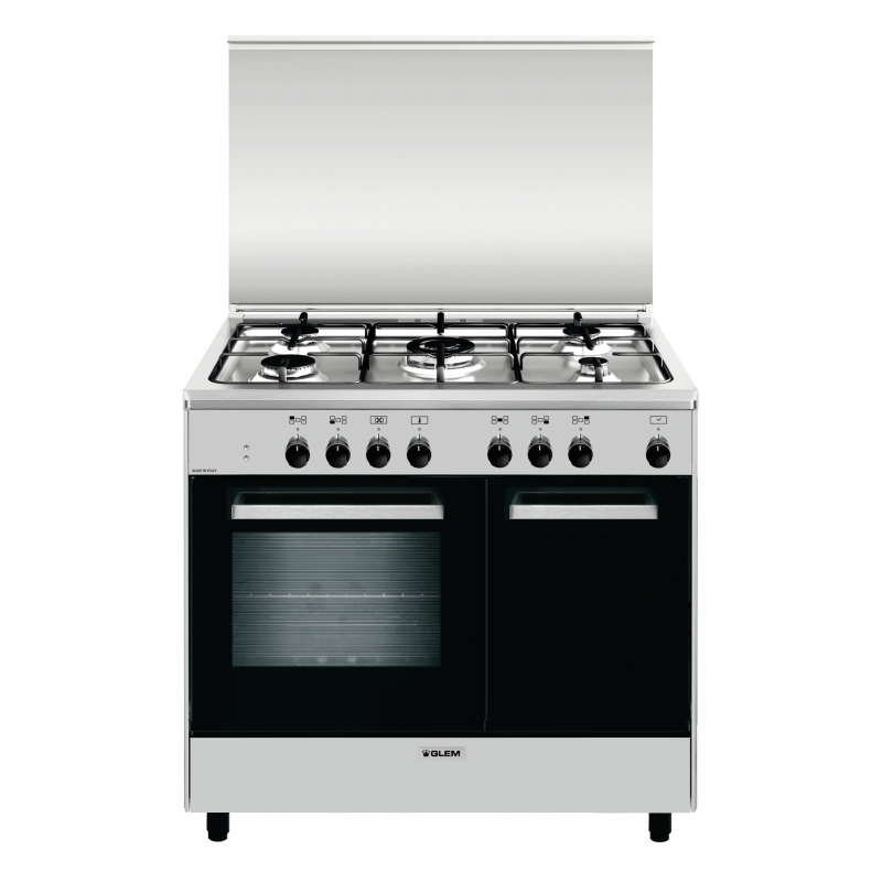 Glem Gas AR965MI6 cooker Freestanding cooker Electric Stainless steel