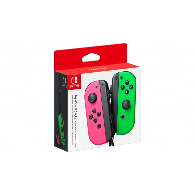 Nintendo Joy-Con 2 Black, Pink, Light Green Bluetooth Gamepad Analogue Digital Nintendo Switch 2