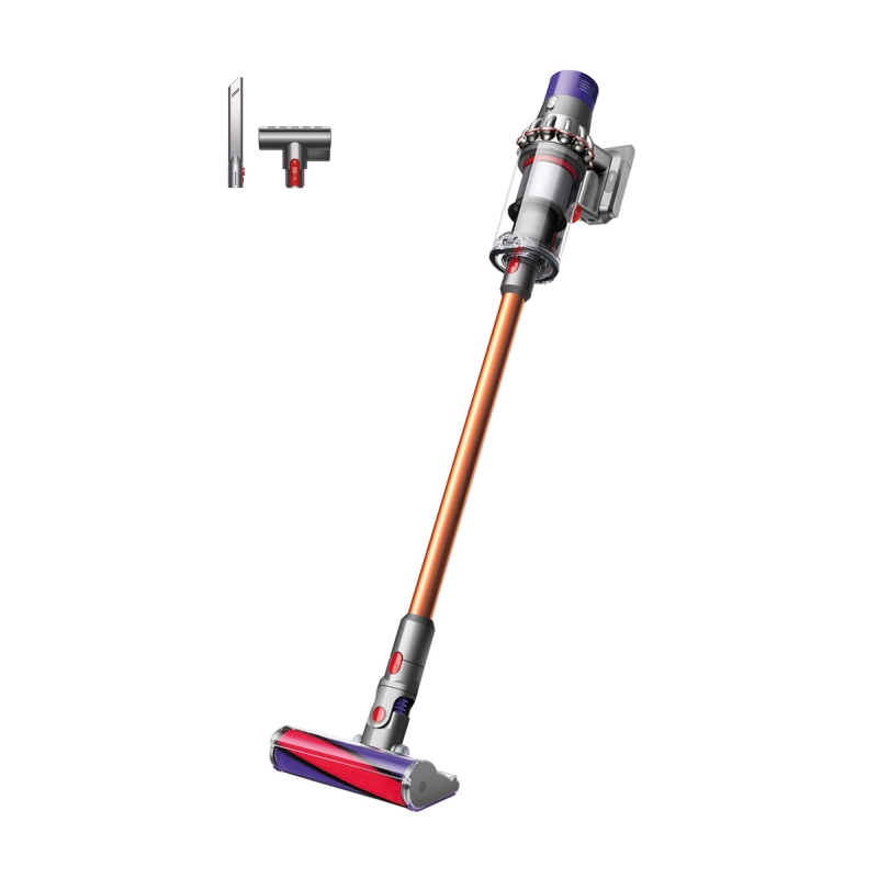 Dyson Cyclone V10 Fluffy 2-in-1 stick vacuum Battery Dry Bagless 0.77 L Copper, Nickel