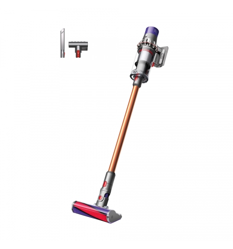 Dyson Cyclone V10 Fluffy Aspiradora escoba 2 en 1 Batería Secar Sin bolsa 0,77 L Cobre, Níquel