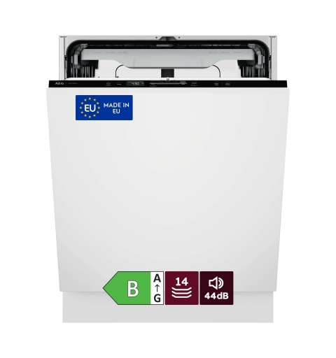 AEG GI6200B2SN Voll integriert 14 Maßgedecke