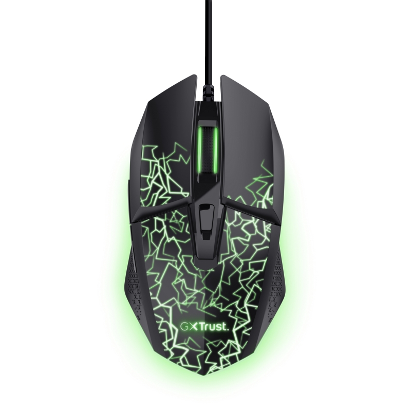 Trust GXT 113 Felox souris Gaming Droitier USB Type-A Optique 6400 DPI