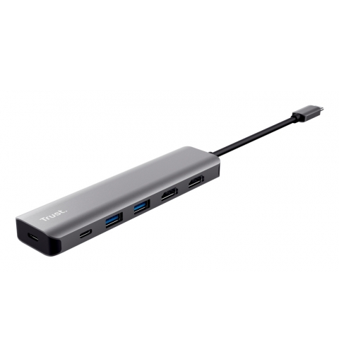 Trust Dalyx Alámbrico USB 3.2 Gen 1 (3.1 Gen 1) Type-C Gris
