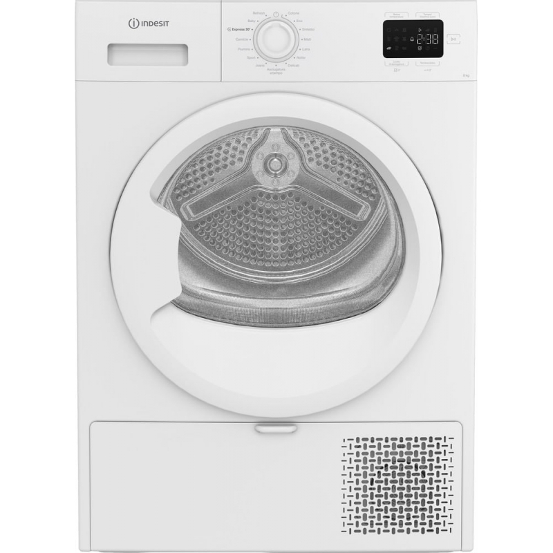 Indesit C YD 84D WW IT secadora Independiente Carga frontal 8 kg Blanco