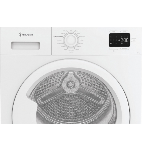 Indesit C YD 84D WW IT sèche-linge Pose libre Charge avant 8 kg Blanc