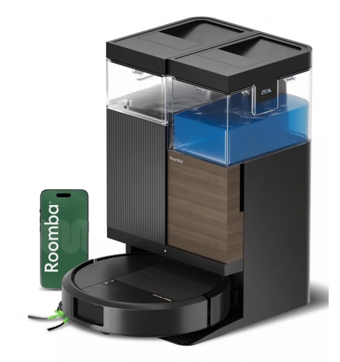iRobot Roomba Plus 575 Combo Roboter + AutoWash Dock Black