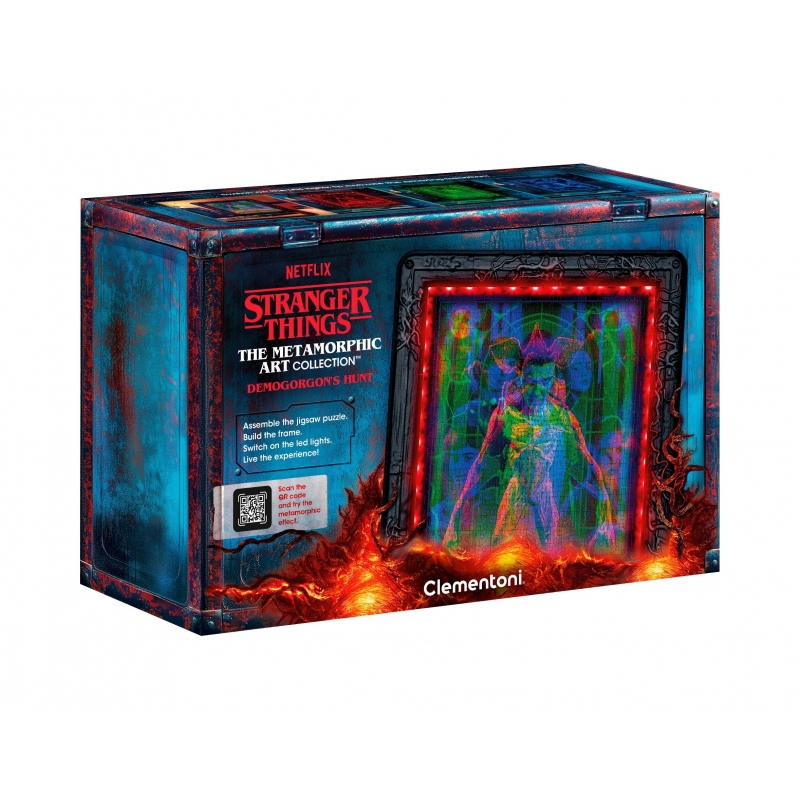 Clementoni The Metamorphic Art Collection - Stranger Things Puzzlespiel 520 Stück(e) Fernsehen Filme