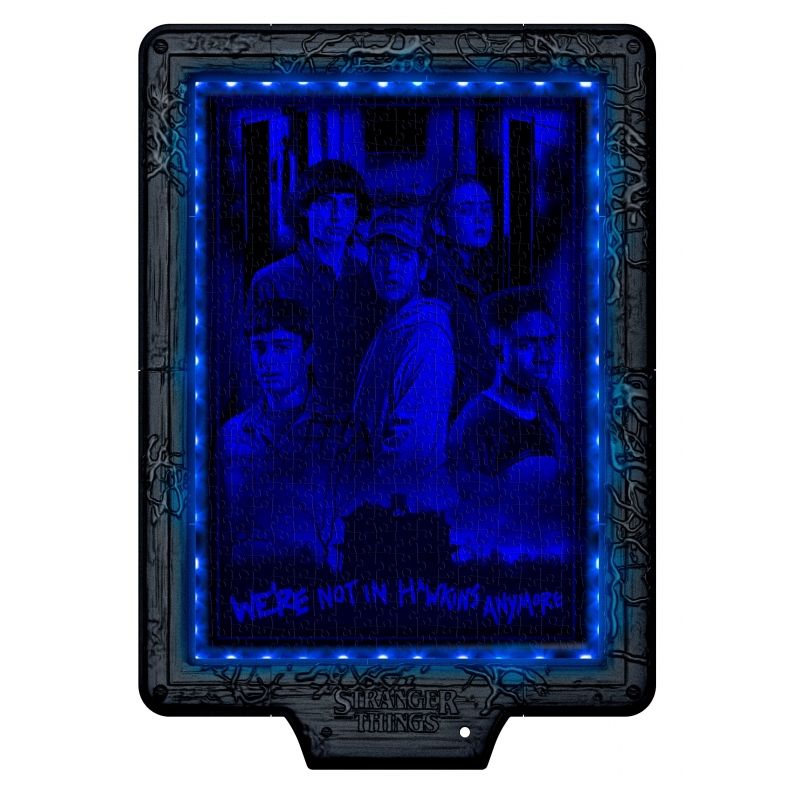 Clementoni The Metamorphic Art Collection - Stranger Things Puzzlespiel 520 Stück(e) Fernsehen Filme