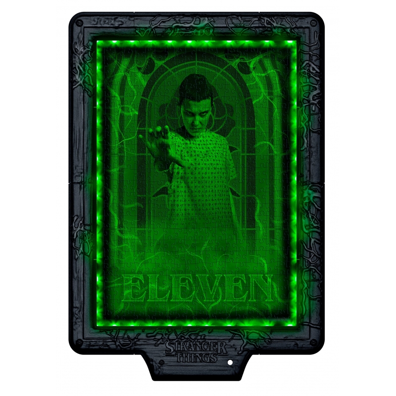 Clementoni The Metamorphic Art Collection - Stranger Things Puzzle rompecabezas 520 pieza(s) Televisión películas