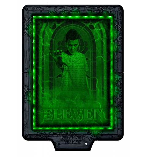 Clementoni The Metamorphic Art Collection - Stranger Things Puzzlespiel 520 Stück(e) Fernsehen Filme