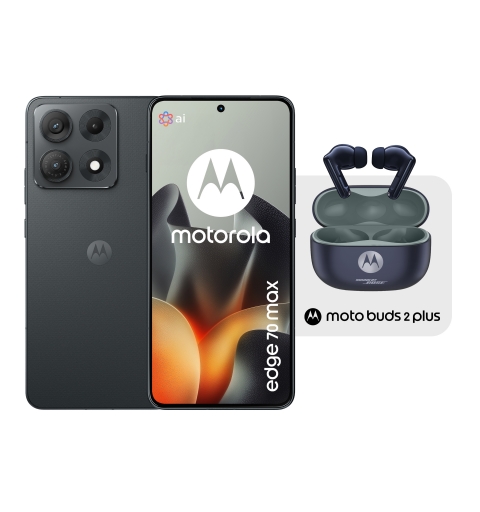 Motorola edge 70 max + moto buds 2 plus 17,3 cm (6.82") Doppia SIM Android 16.0 5G USB tipo-C 8 GB 256 GB 7100 mAh Grigio