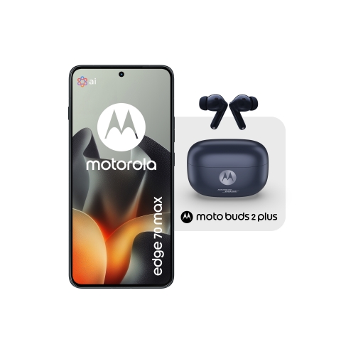 Motorola edge 70 max + moto buds 2 plus 17,3 cm (6.82") Doppia SIM Android 16.0 5G USB tipo-C 8 GB 256 GB 7100 mAh Grigio