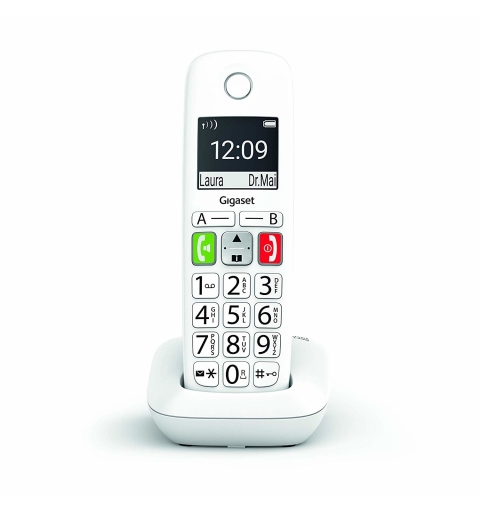 Gigaset E290 Telefono analogico DECT Identificatore di chiamata Bianco