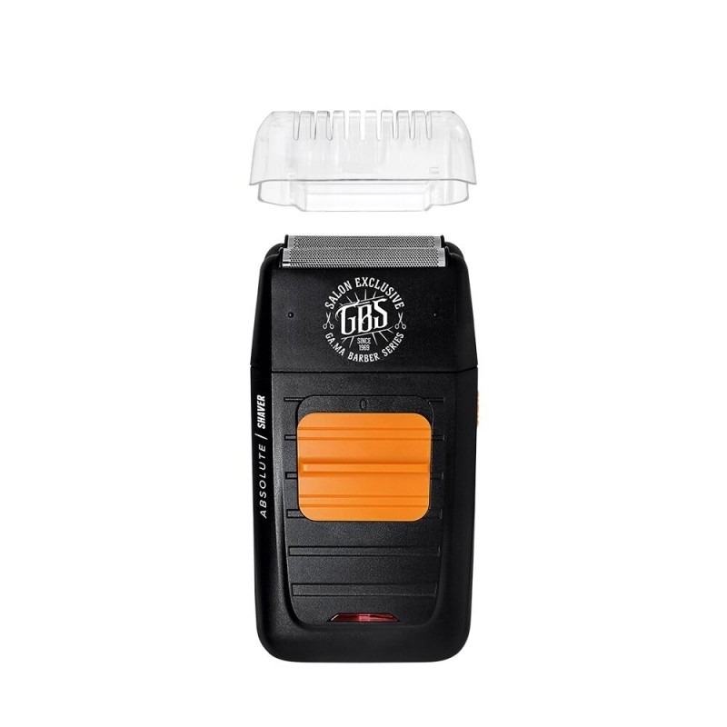GA.MA GBS Absolute Shaver Rasoio professionale cord-cordless, 2 lame in acciaio inossidabile, ideale per viso e collo, 90
