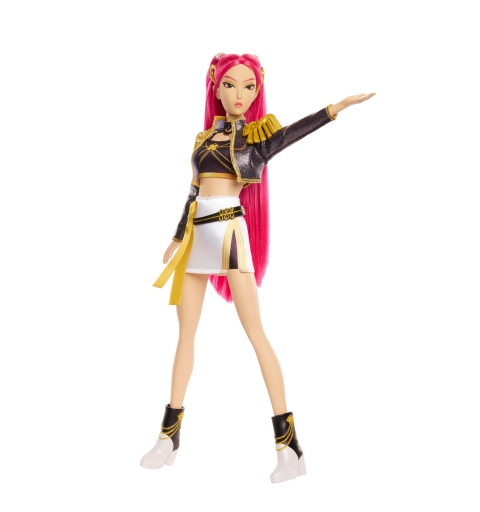 Mattel KPop Demon Hunters HUNTR X Mira “Golden” Singing Doll in Removable Outfit & 5 Posable Joints