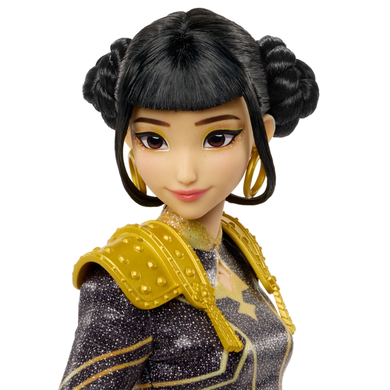 Mattel Muñeca de Zoey de HUNTR X de Las guerreras K-pop que canta “Golden” con conjunto extraíble y 5 puntos de articulación